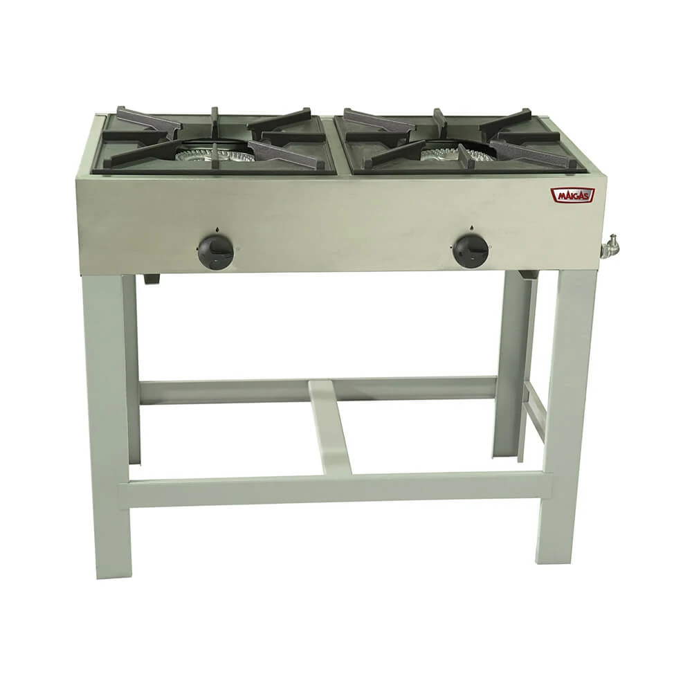 Anafe 2 platos altos 43×43cm