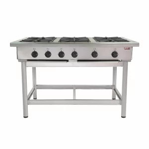 Anafe 6 platos 35×35cm