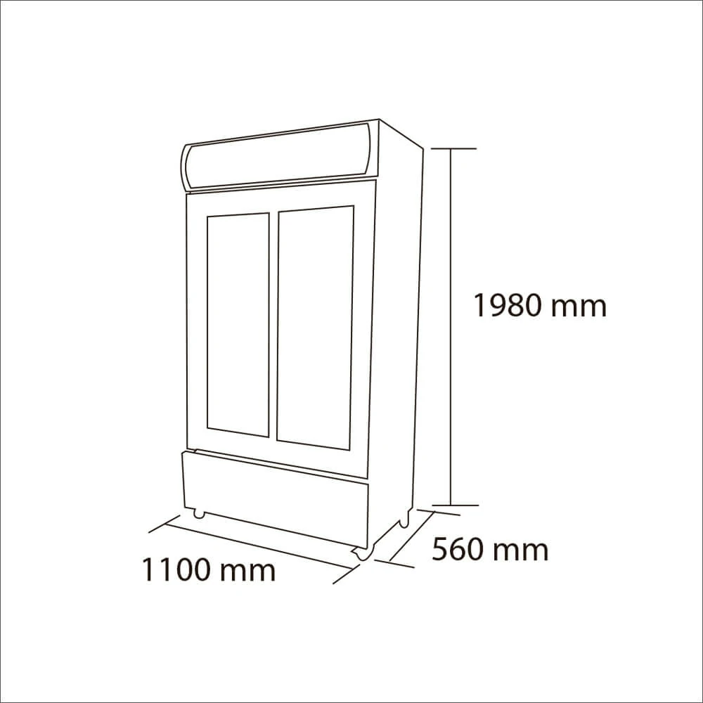 VISICOOLER 800 Lts