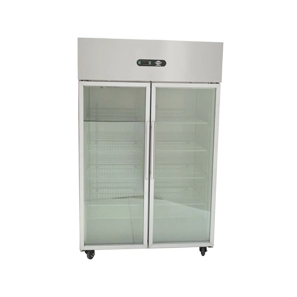 Congelador vertical 2 puertas 1.000 Lts